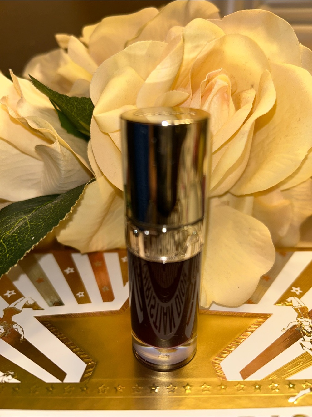 Clarins plum comfort lip oil